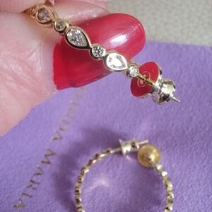 Melinda MARIA Isla Hoops Nwt Gold. No Offers Sold